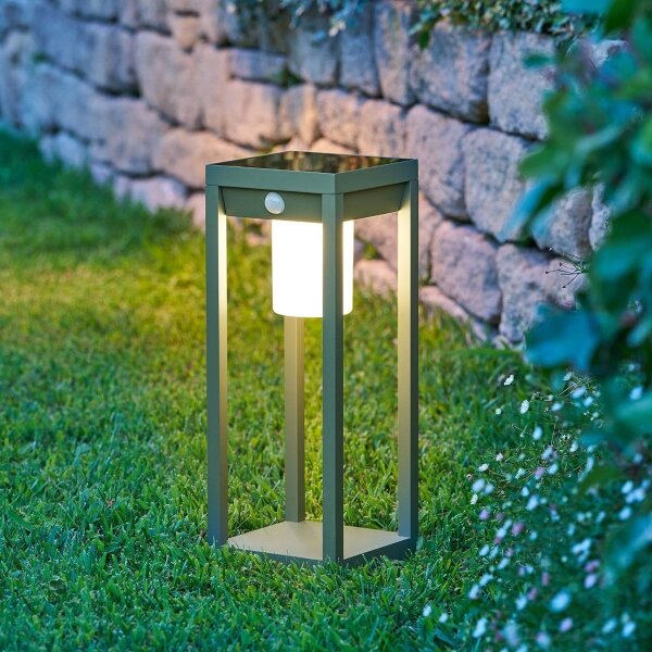 Hesperide - Lanterna solare a LED PIKY LED/3,7V 2600 mAh 40 cm IP65 verde