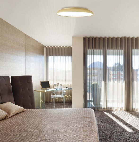 Plafoniera LED ART LED/21W/230V dorata