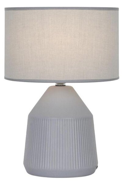 Lampada da tavolo DOLLY 1xE27/25W/230V grigia