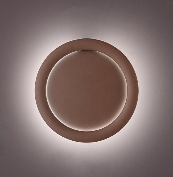 Lampada da parete LED PALERMO LED/16W/230V marrone