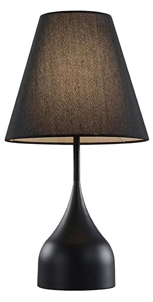 Lampada da tavolo MATINA 1xE27/40W/230V nera