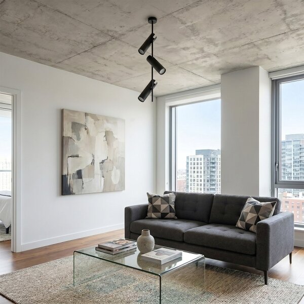 Brilagi - Lampadario a stelo LED RGBW dimmerabile BRANCH 3xGU10/6,5W/230V nero
