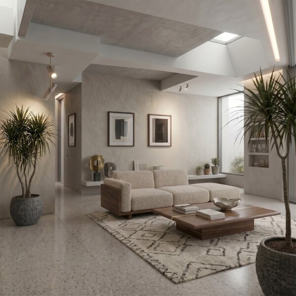 Brilagi - Lampadario a stelo LED RGBW dimmerabile BRANCH 2xGU10/6,5W/230V beige