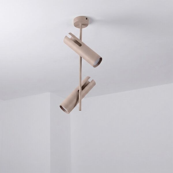 Brilagi - Lampadario a stelo LED RGBW dimmerabile BRANCH 2xGU10/6,5W/230V beige
