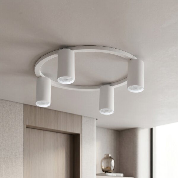Brilagi - Plafoniera LED RGBW dimmerabile SELE 4xGU10/6,5W/230V bianca
