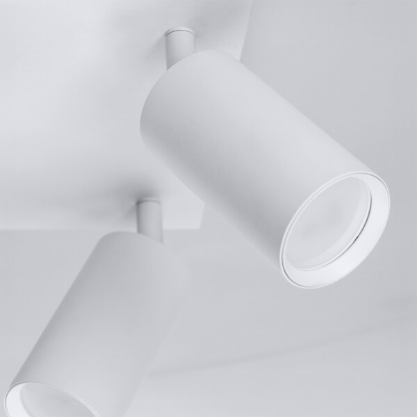 Brilagi - Faretto LED RGBW dimmerabile SELE SQUARE 4xGU10/6,5W/230V bianco