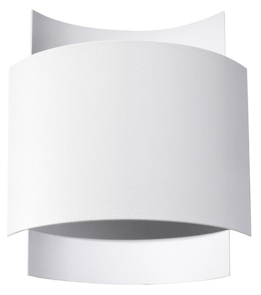 Applique da Parete IMPACT G9 in Acciaio per interni Colore Bianco