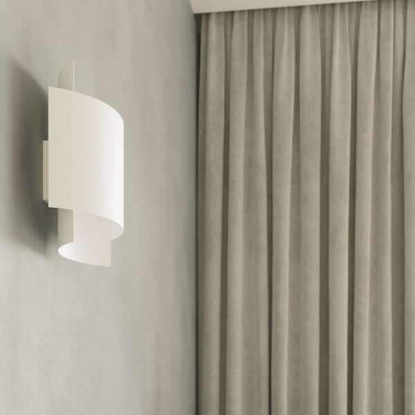 Applique da Parete IMPACT G9 in Acciaio per interni Colore Bianco