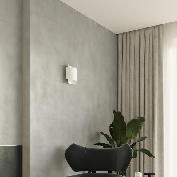 Applique da Parete IMPACT G9 in Acciaio per interni Colore Nero
