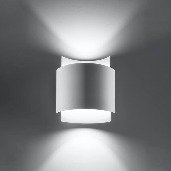 Applique da Parete IMPACT G9 in Acciaio per interni Colore Nero