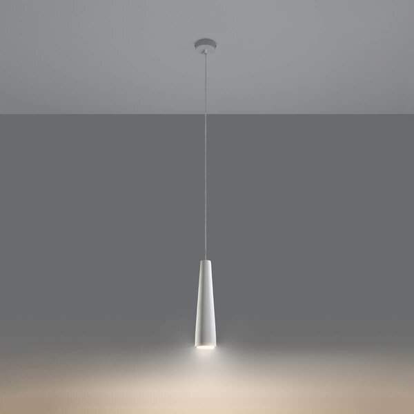 Lampada a Sospensione ELECTRA GU10 in Ceramica Bianca