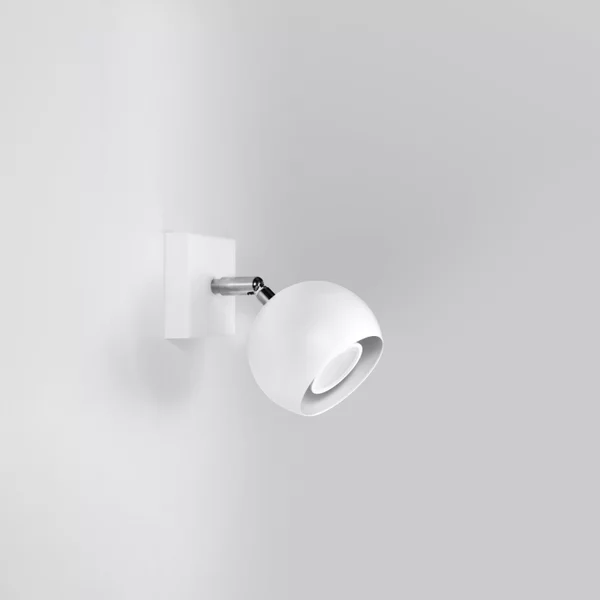 Applique da Parete GU10 OCULARE Orientabile in Acciaio