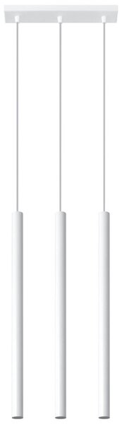 Lampadario a Sospensione 3xG9 PASTELO 3 in Acciaio