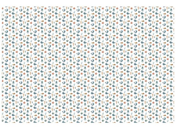Carta da parati – Mondo marino in colori pastello