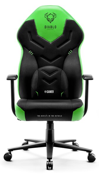 Sedia Da Gaming Diablo X-Gamer 2.0 Normal Size: Green Emerald