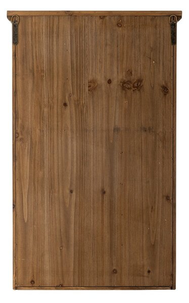 Vetrina verde in legno di abete 13,5x80 cm Hazem - Bloomingville
