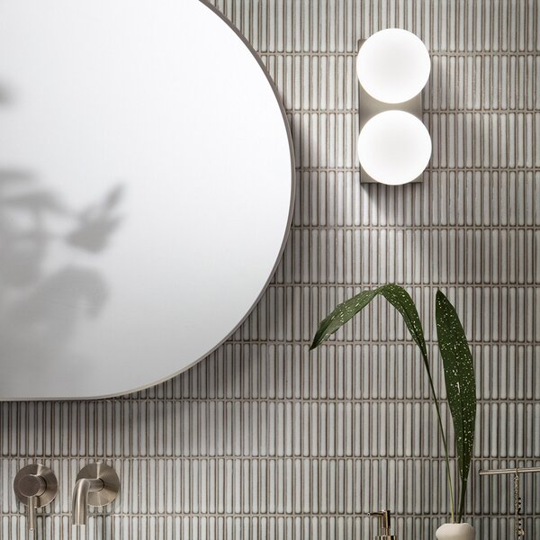 Plafoniera Moderna Dot Metallo Grigio Titanio Led 16W Ip40