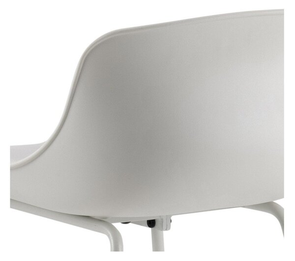 Sgabello da bar bianco (altezza della seduta 76 cm) Tina – Actona