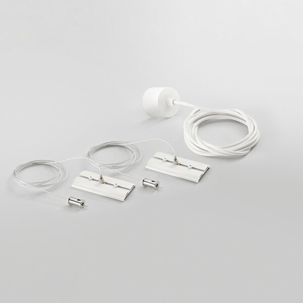 Kit Sospensione Grid Bianco 200Cm
