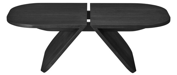 Tavolino da salotto nero in rovere massiccio 54x100 cm Avio – Blomus