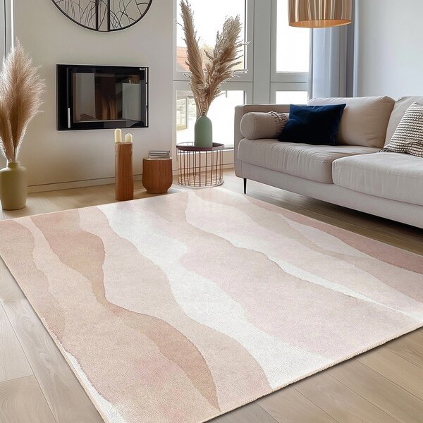 Tappeto color crema lavabile 120x180 cm Komodo Beach – Mila Home