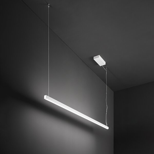 Sospensione Moderna Link Metallo Bianco Led 45W Dimmetabile Ip20