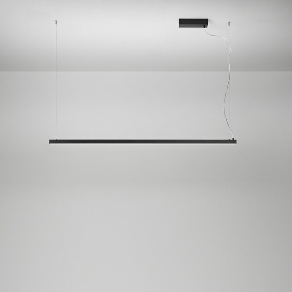 Sospensione Moderna Link Metallo Nero Led 45W Dimmetabile Ip20
