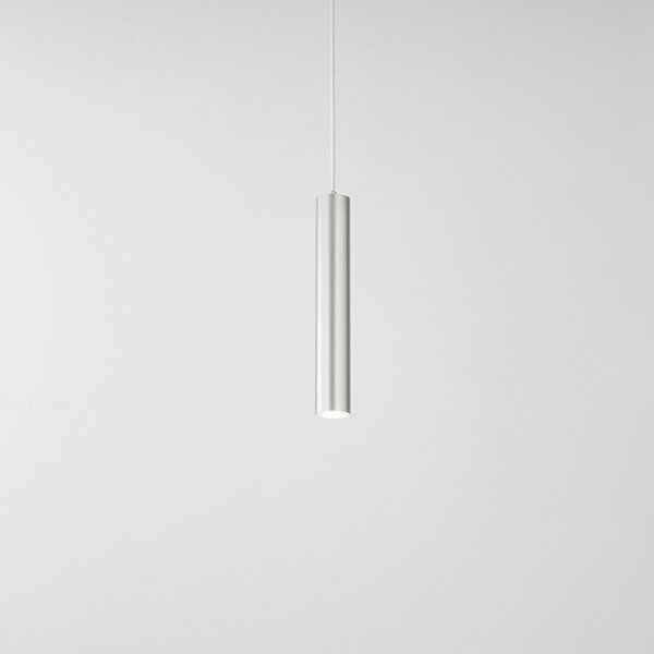 Sospensione Minimal Shot Metallo Alluminio 1 Luce Gu10 Ip20