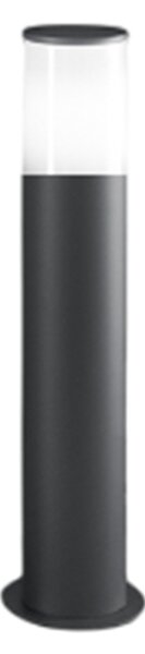 Paletto Esterno Contemporaneo Sigaro Alluminio Antracite 1 Luce E27 Ip54 H40