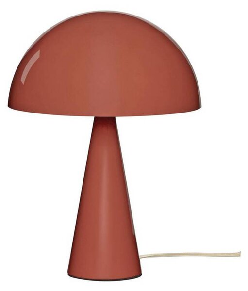 Hübsch Lampada da tavolo Mush Mini, Rosso, Camera da letto, Metallo, Moderno, Lampada da tavolo