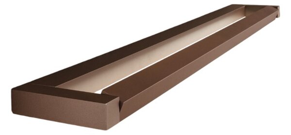 Applique Moderna Slim Metallo Marrone Led 18W Dimmerabile Ip20