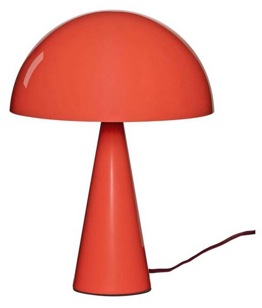 Hübsch Lampada da tavolo Mush Mini, Rosso, Camera da letto, Metallo, Moderno, Lampada da tavolo