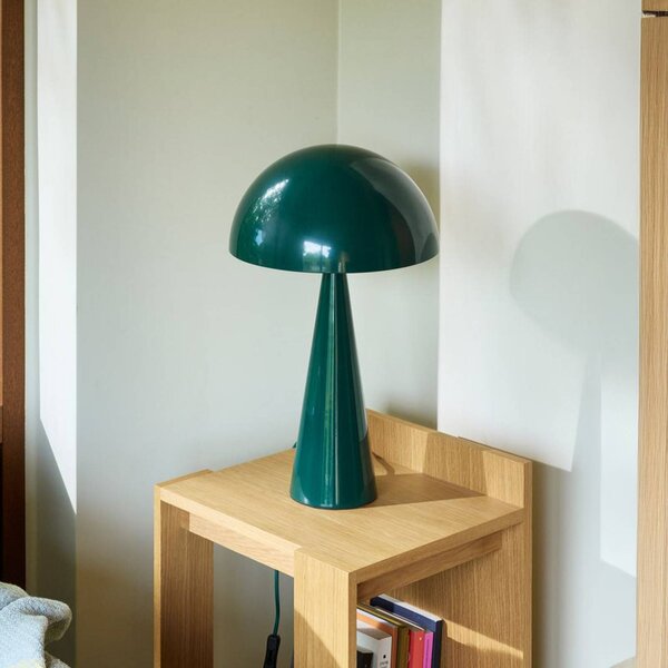 Hübsch Lampada da tavolo Mush, Verde, Camera da letto, Metallo, Moderno, Lampada da tavolo