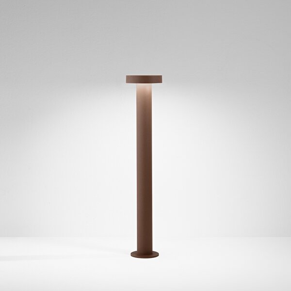 Paletto Esterno Moderno Stool Alluminio Corten Led 12W 3000K Ip65