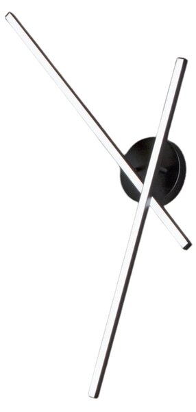 Plafoniera Moderna Syncro Alluminio Nero Led 29W Dimmerabile Ip20