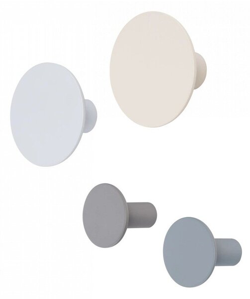 Ganci da parete in set da 4 Ponto - Blomus