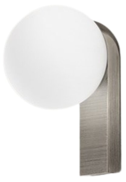 Applique Moderna Talia Alluminio Grigio Led 8W 3000K Ip44