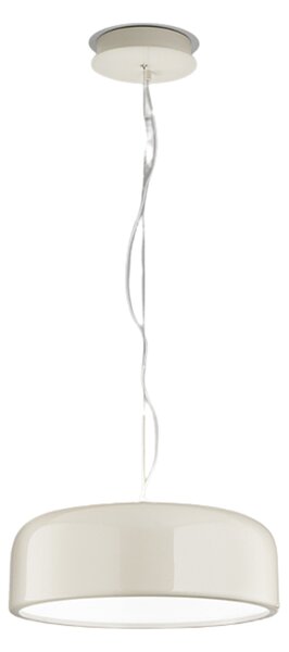 Sospensione Moderna Velia Metallo Bianco Led 40W Dimmerabile Ip20