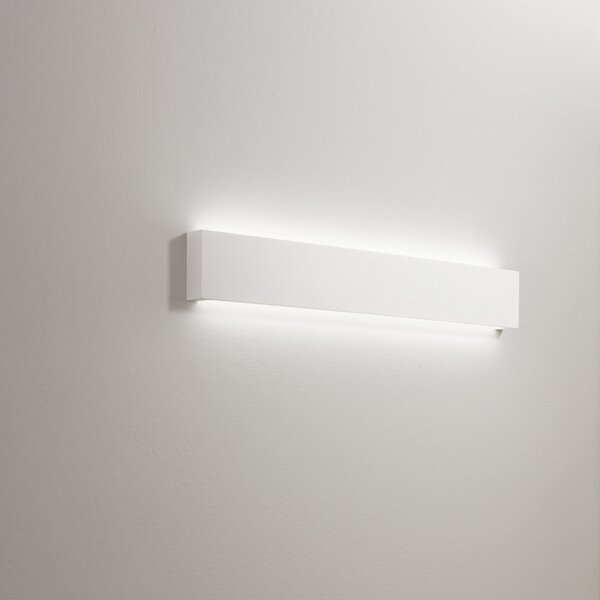 Applique Moderna Wall Gesso Metallo Bianco Led 18W 3000K Ip20