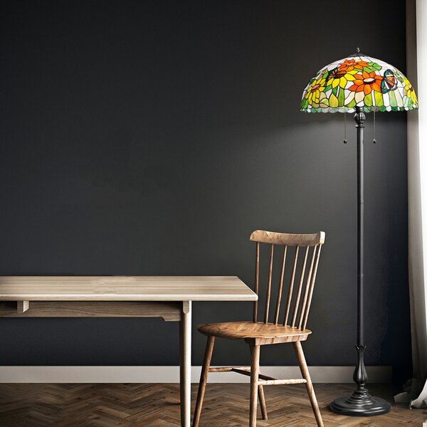 Piantana Sunflower Perenz 2 Luci Zama Stile Elegante per la tua Casa