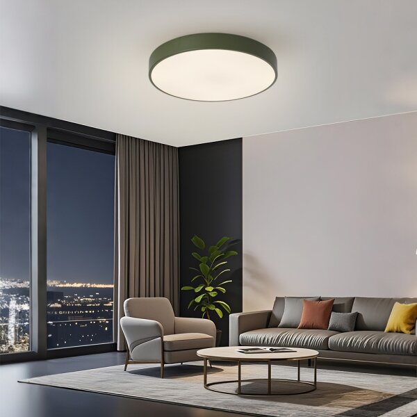 Brilagi - Plafoniera LED POOL 60W/230V 3000/4000/6000K 50 cm verde
