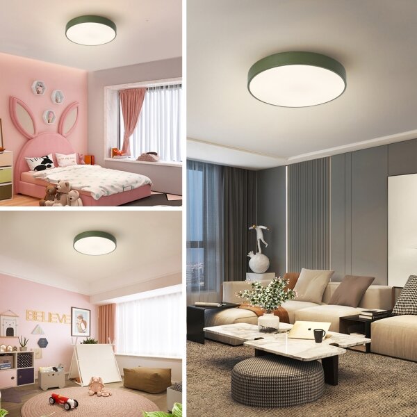 Brilagi - Plafoniera LED POOL LED/36W/230V 3000/4000/6000K 30 cm verde