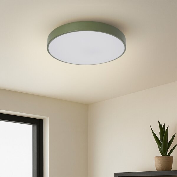Brilagi - Plafoniera LED POOL LED/36W/230V 3000/4000/6000K 30 cm verde