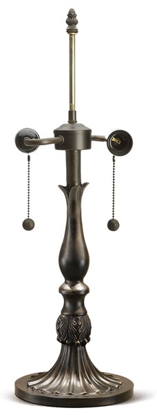 Lampada Da Tavolo Classica 2 Luci Zama Collezione Butterfly per Arredamento Elegante