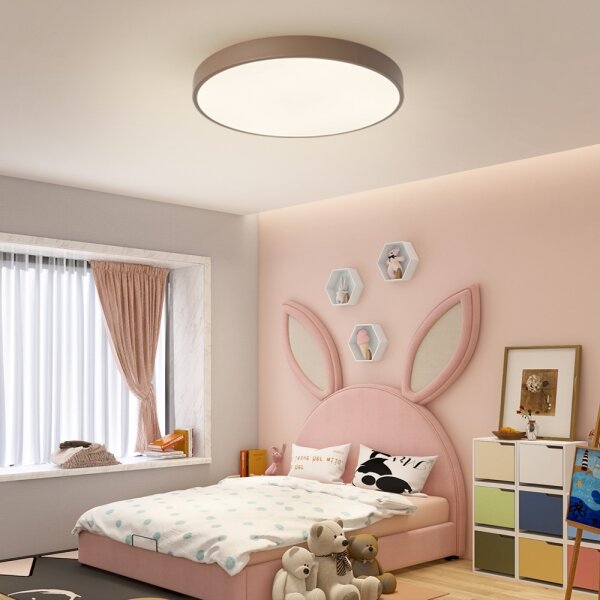 Brilagi - Plafoniera dimmerabile POOL LED/60W/230V 3000-6000K 60 cm marrone + telecomando