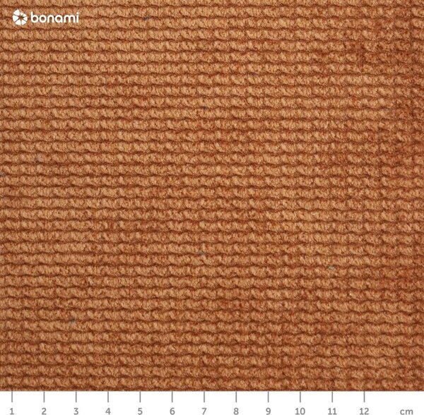 Divano marrone allungabile/con contenitore con rivestimento in velluto a coste 215 cm Bjork – Bonami Selection