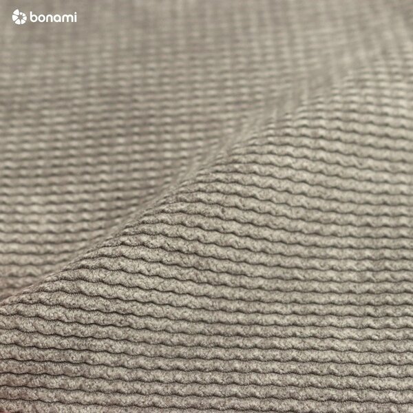 Divano grigio allungabile/con contenitore con rivestimento in velluto a coste 215 cm Bjork – Bonami Selection