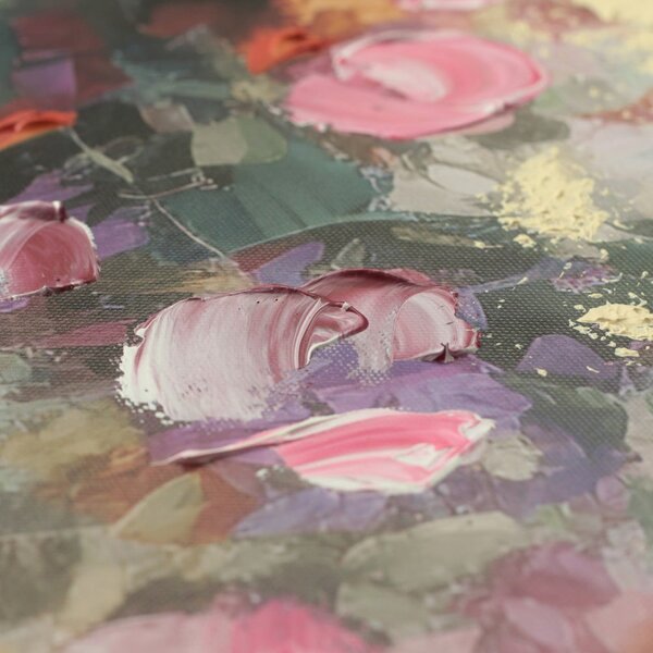 Quadro con elementi dipinti a mano 100x70 cm Amelia – Styler