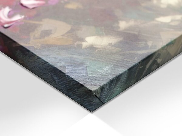 Quadro con elementi dipinti a mano 100x70 cm Amelia – Styler