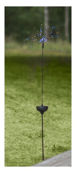 Apparecchio solare a LED per esterni con diodi colorati , altezza 100 cm Firework - Star Trading